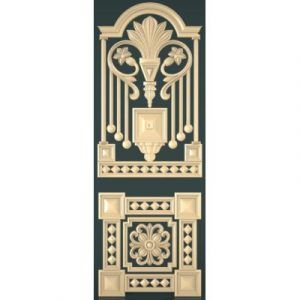 Decoración puerta 097