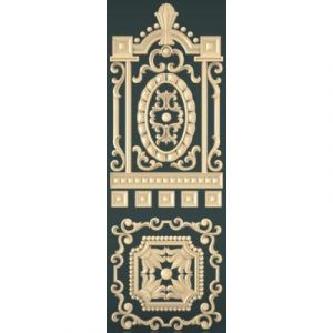 Decoración puerta 098