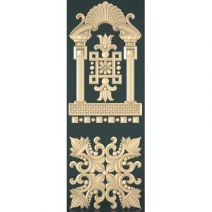 Decoración puerta 100