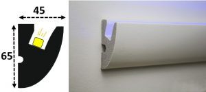 Cornisa led interior 001