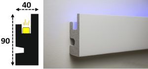 Cornisa led interior 005