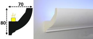 Cornisa led interior 006