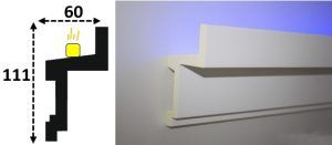 Cornisa led interior 008