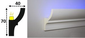 Cornisa led interior 009