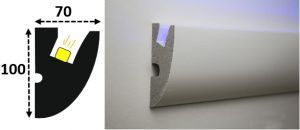 Cornisa led interior 012