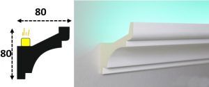 Cornisa led interior 013