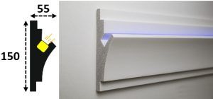 Cornisa led interior 019