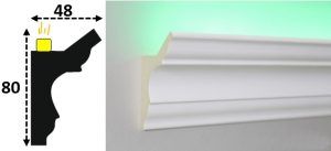 Cornisa led interior 021