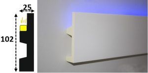 Cornisa led interior 026
