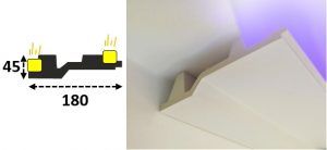 Cornisa led interior 027