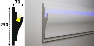 Cornisa led interior 029