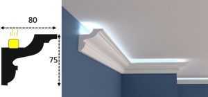 Cornisa led interior 041