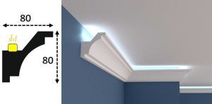 Cornisa led interior 043