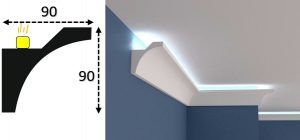 Cornisa led interior 048