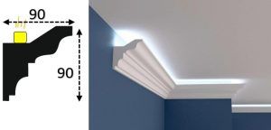 Cornisa led interior 053