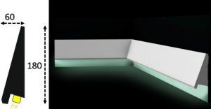 Cornisa led interior 062