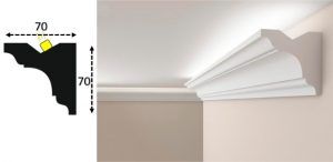 Cornisa led interior 083