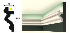 Cornisa led interior 101