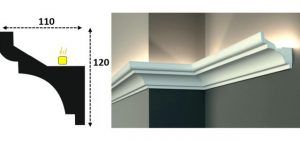 Cornisa led interior 103