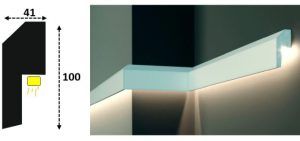 Cornisa led interior 104