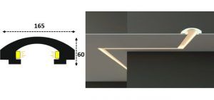 Cornisa led interior 113