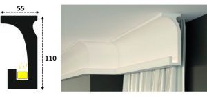 Cornisa led interior 115