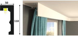 Cornisa led interior 124