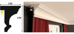 Cornisa led interior 137