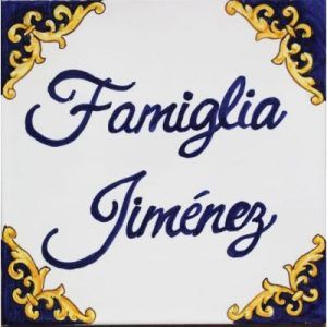 Azulejo personalizado